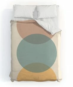 DYD CIRCLE GRADIENT MELON DUVET / COMFORTER SKY & WATER