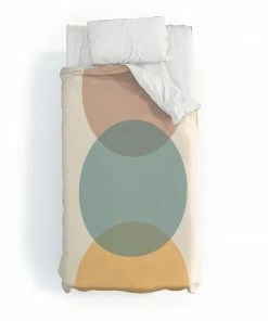 DYD CIRCLE GRADIENT MELON DUVET / COMFORTER SKY & WATER