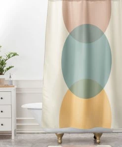 DYD CIRCLE GRADIENT MELON MEMORY FOAM BATH MAT