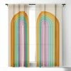 DYD WALL DECOR GRADIENT ARCH XXI WINDOW CURTAINS