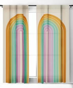 DYD WALL DECOR GRADIENT ARCH XXI WINDOW CURTAINS