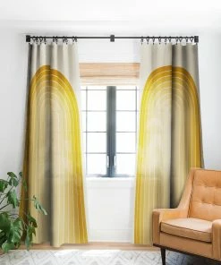 DYD WALL DECOR GRADIENT ARCH XXV WINDOW CURTAINS