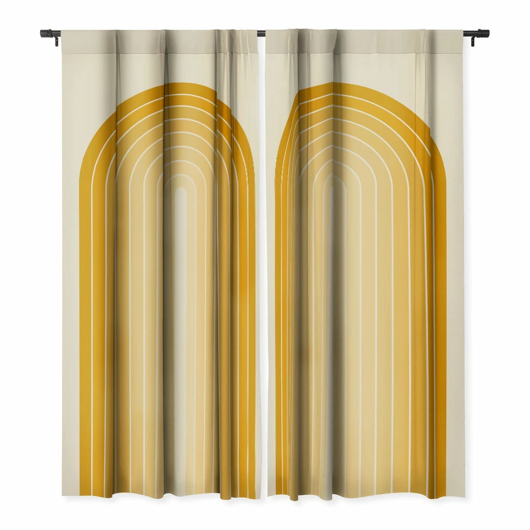 DYD WALL DECOR GRADIENT ARCH XXV WINDOW CURTAINS 3 DYD WALL DECOR GRADIENT ARCH XXV WINDOW CURTAINS