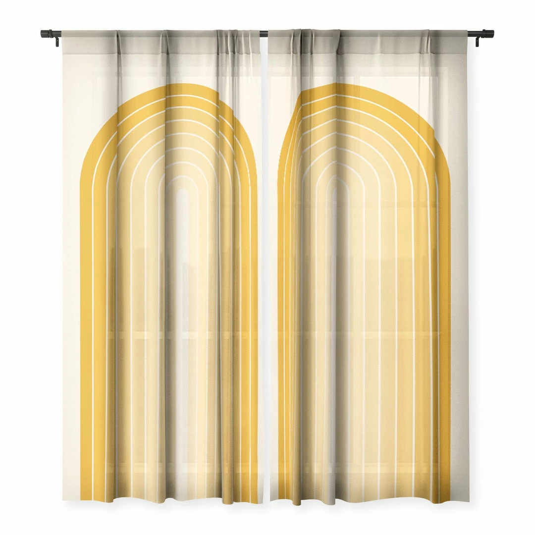 DYD WALL DECOR GRADIENT ARCH XXV WINDOW CURTAINS 6 DYD WALL DECOR GRADIENT ARCH XXV WINDOW CURTAINS