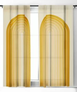 DYD WALL DECOR GRADIENT ARCH XXV WINDOW CURTAINS 10 DYD WALL DECOR GRADIENT ARCH XXV WINDOW CURTAINS