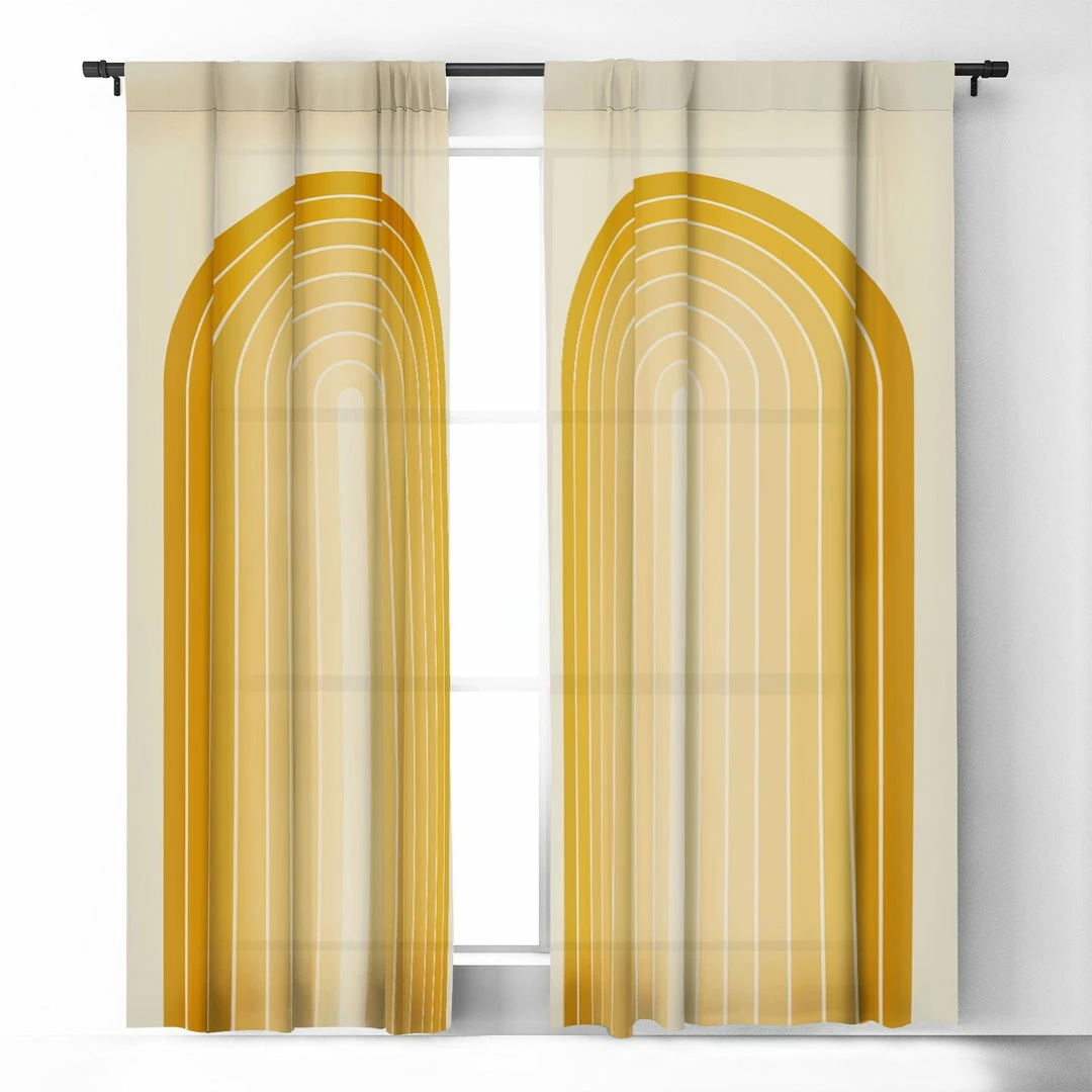 DYD WALL DECOR GRADIENT ARCH XXV WINDOW CURTAINS 5 DYD WALL DECOR GRADIENT ARCH XXV WINDOW CURTAINS