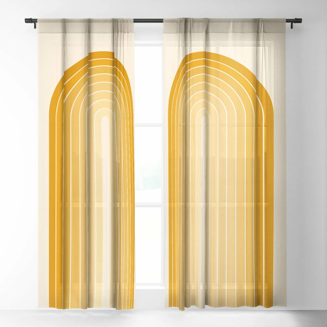 DYD WALL DECOR GRADIENT ARCH XXV WINDOW CURTAINS 8 DYD WALL DECOR GRADIENT ARCH XXV WINDOW CURTAINS