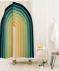 DYD BATH GRADIENT ARCH XXVI SHOWER CURTAIN