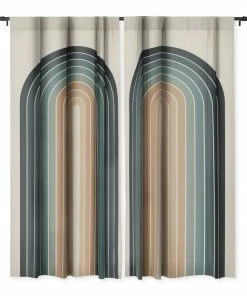 DYD GRADIENT ARCH XXVIII WINDOW CURTAINS WALL DECOR