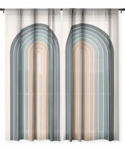 DYD GRADIENT ARCH XXVIII WINDOW CURTAINS WALL DECOR