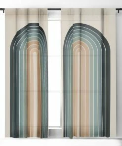 DYD GRADIENT ARCH XXVIII WINDOW CURTAINS WALL DECOR