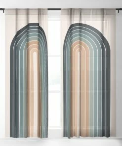 DYD GRADIENT ARCH XXVIII WINDOW CURTAINS WALL DECOR