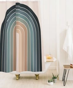 DYD BATH GRADIENT ARCH XXVIII SHOWER CURTAIN