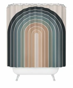 DYD BATH GRADIENT ARCH XXVIII SHOWER CURTAIN