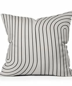 DYD MINIMAL LINE CURVATURE BLACK AND WHITE