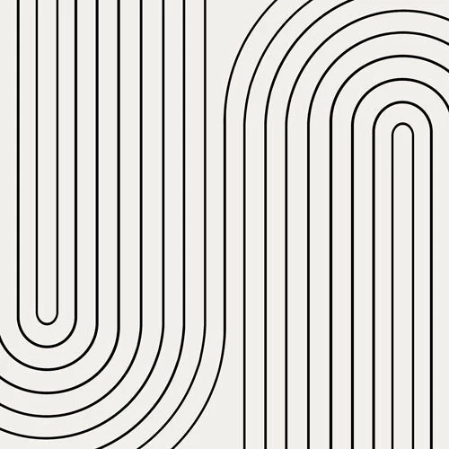 DYD MINIMAL LINE CURVATURE BLACK AND WHITE SHOWER CURTAIN 5 DYD MINIMAL LINE CURVATURE BLACK AND WHITE SHOWER CURTAIN