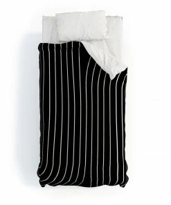 DYD MINIMAL LINE CURVATURE BLACK DUVET / COMFORTER