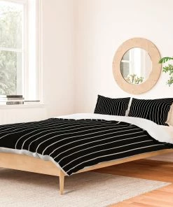 DYD MINIMAL LINE CURVATURE BLACK DUVET / COMFORTER