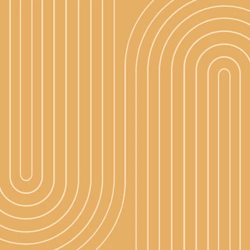 DYD MINIMAL LINE CURVATURE ORANGE SHOWER CURTAIN BATH 5 DYD MINIMAL LINE CURVATURE ORANGE SHOWER CURTAIN BATH