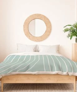 DYD MINIMAL LINE CURVATURE SAGE DUVET / COMFORTER