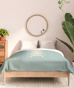 DYD MINIMAL MOON PHASES SAGE DUVET / COMFORTER