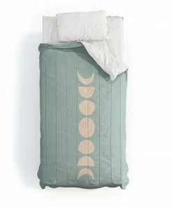 DYD MINIMAL MOON PHASES SAGE DUVET / COMFORTER