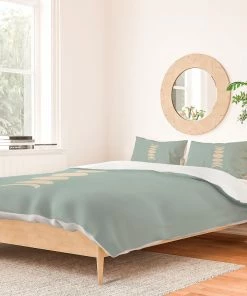 DYD MINIMAL MOON PHASES SAGE DUVET / COMFORTER