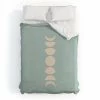 DYD MINIMAL MOON PHASES SAGE DUVET / COMFORTER 1 DYD MINIMAL MOON PHASES SAGE DUVET / COMFORTER