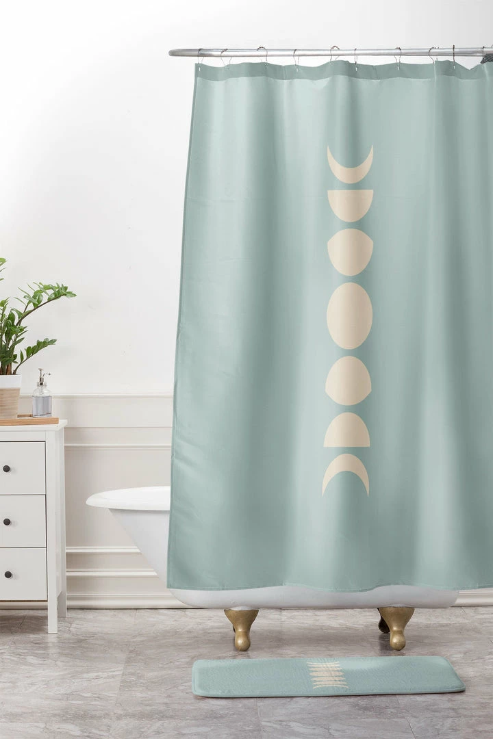 DYD MINIMAL MOON PHASES SAGE MEMORY FOAM BATH MAT 6 DYD MINIMAL MOON PHASES SAGE MEMORY FOAM BATH MAT