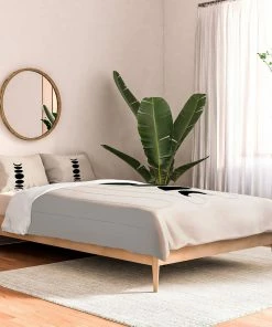 DYD BLACK MINIMAL MOON PHASES WHITE DUVET / COMFORTER