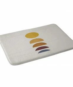 DYD MINIMAL SUNRISE SUNSET I MEMORY FOAM BATH MAT