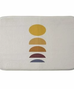 DYD MINIMAL SUNRISE SUNSET I MEMORY FOAM BATH MAT