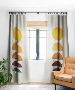 DYD MINIMAL SUNRISE SUNSET I WINDOW CURTAINS