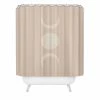DYD MOON MINIMALISM ETHEREAL LIGHT SHOWER CURTAIN BATH