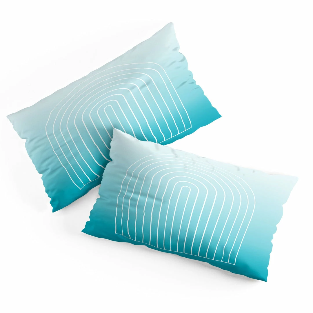 DYD SKY & WATER OMBRE ARCH III PILLOW SHAMS 6 DYD SKY & WATER OMBRE ARCH III PILLOW SHAMS