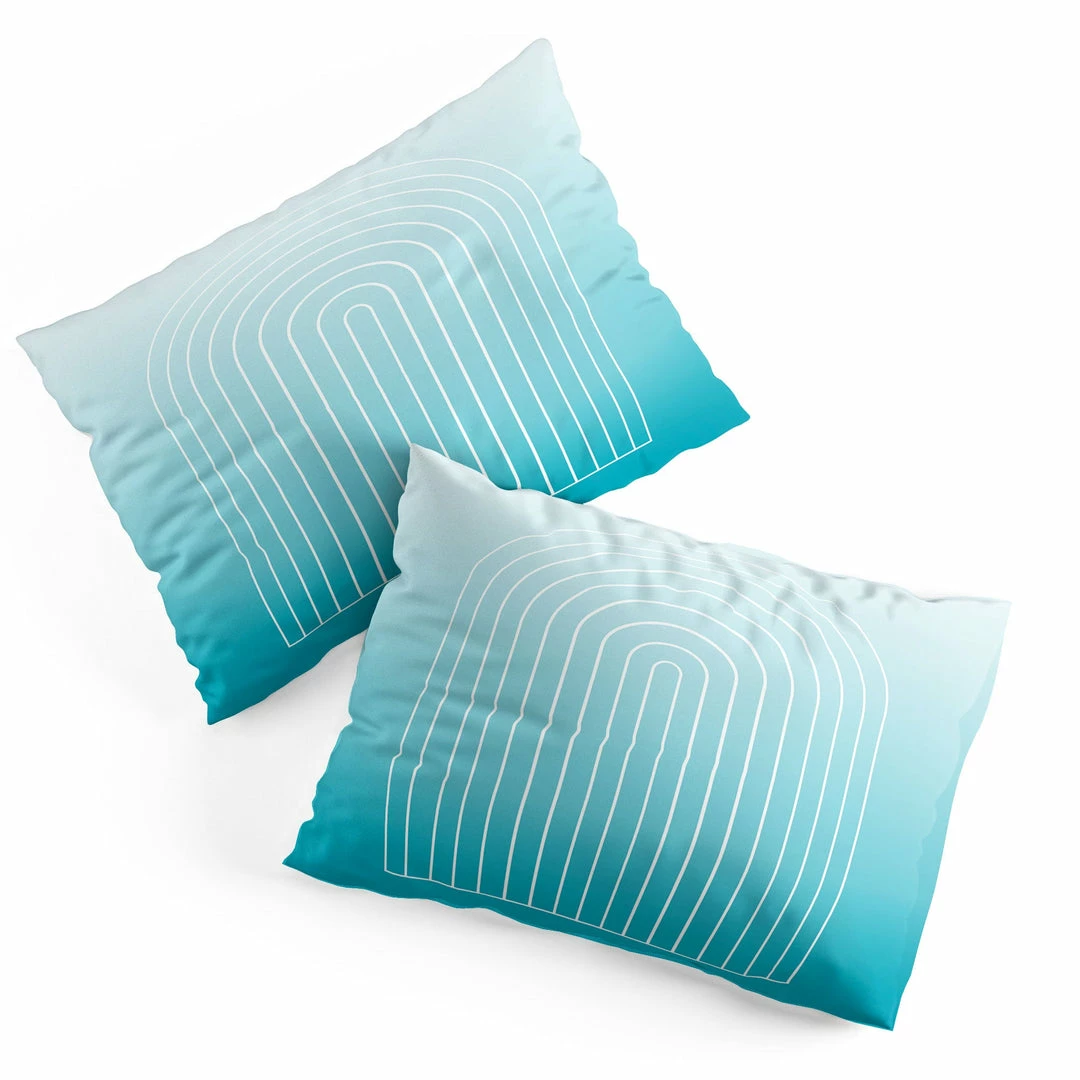 DYD SKY & WATER OMBRE ARCH III PILLOW SHAMS 3 DYD SKY & WATER OMBRE ARCH III PILLOW SHAMS