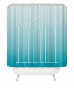 DYD BATH OMBRE ARCH III SHOWER CURTAIN