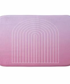 DYD OMBRE ARCH V MEMORY FOAM BATH MAT