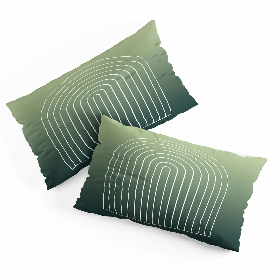 DYD OMBRE ARCH XIII PILLOW SHAMS 6 DYD OMBRE ARCH XIII PILLOW SHAMS