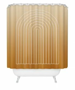 DYD BATH OMBRE ARCH XV SHOWER CURTAIN