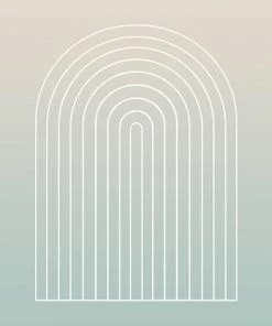 DYD OMBRE ARCH XVI SHOWER CURTAIN 7 DYD OMBRE ARCH XVI SHOWER CURTAIN