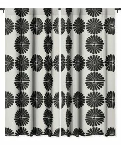 DYD RETRO DAISY I WINDOW CURTAINS WALL DECOR