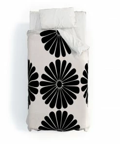 DYD BLACK RETRO DAISY I DUVET / COMFORTER