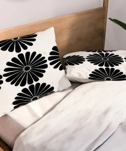 DYD RETRO DAISY I PILLOW SHAMS