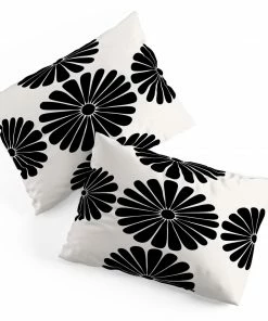 DYD RETRO DAISY I PILLOW SHAMS
