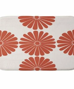DYD RETRO DAISY III MEMORY FOAM BATH MAT
