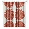 DYD RETRO DAISY III WINDOW CURTAINS WALL DECOR