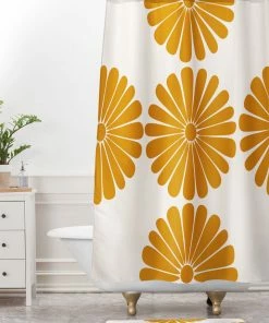 DYD RETRO DAISY V MEMORY FOAM BATH MAT