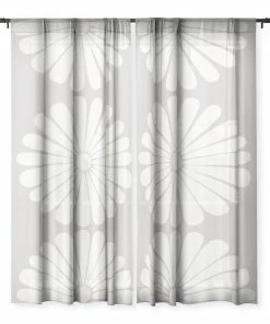 DYD WALL DECOR RETRO DAISY XI WINDOW CURTAINS 11 DYD WALL DECOR RETRO DAISY XI WINDOW CURTAINS