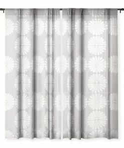 DYD RETRO DAISY XI WINDOW CURTAINS